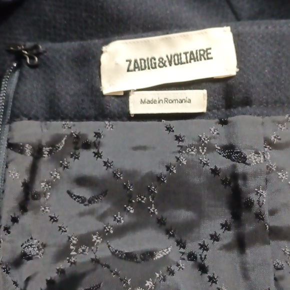 Zadig & Voltaire Juda Frange Mini Skirt - Picture 8 of 10